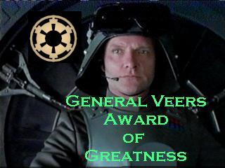 General Veers Award of Greatness